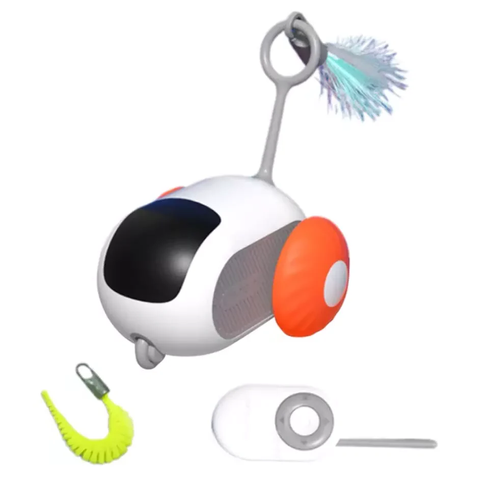 Smart Pet Sports Car Toy - Remote Control Interactive Cat Toy USB Charging - Image 2