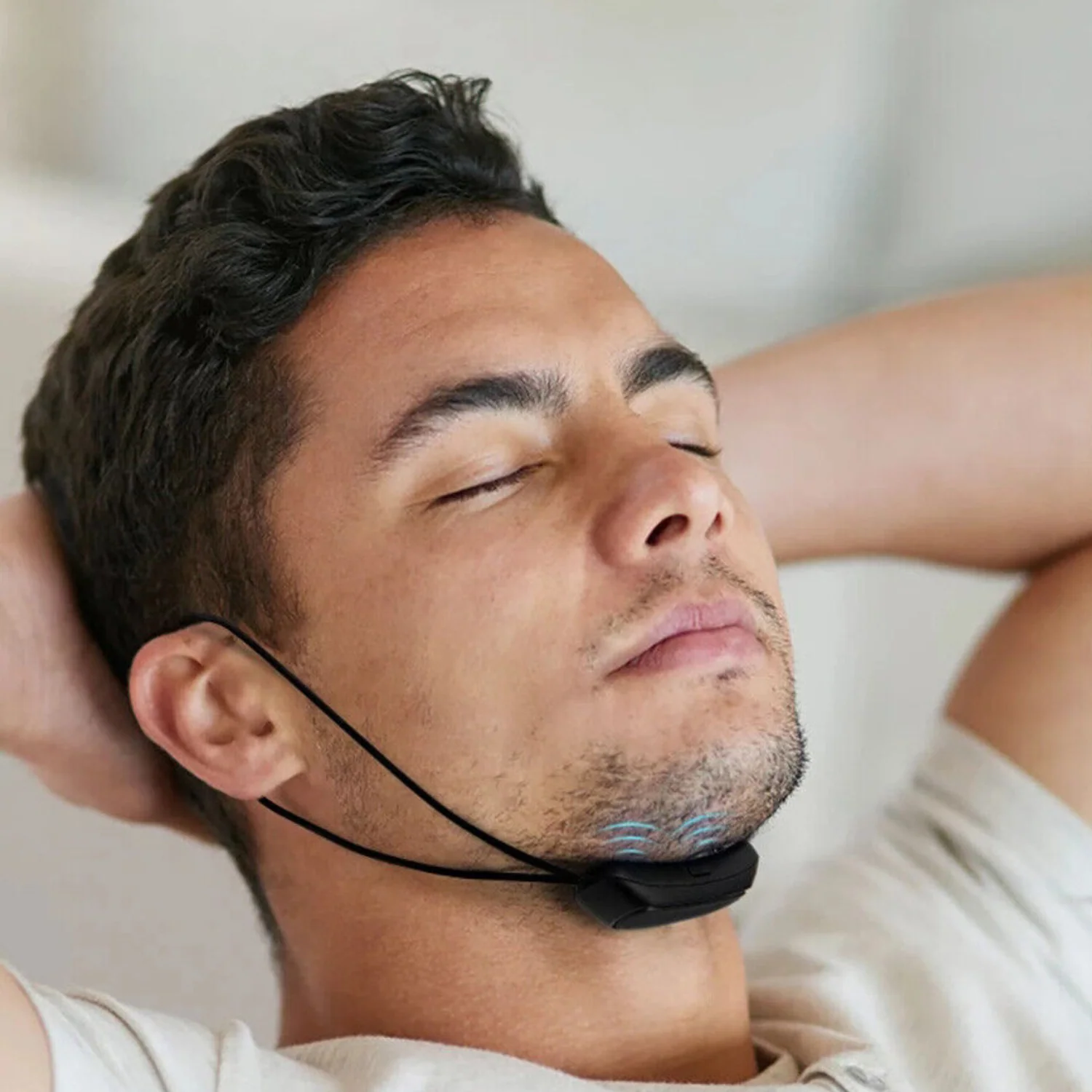 Smart Tens Muscle Tightening Anti Snoring Chin Strap Device - Image 6