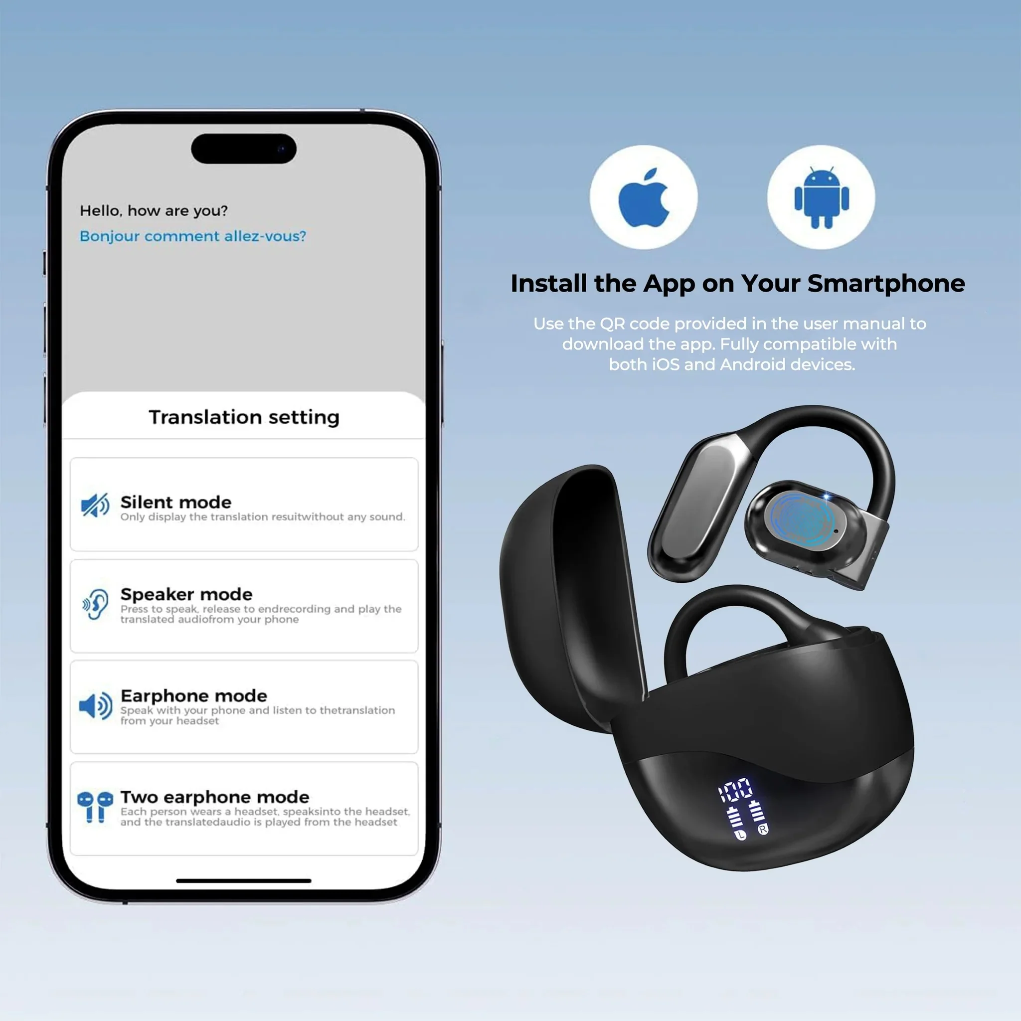Smart Translation Earbuds - Image 5