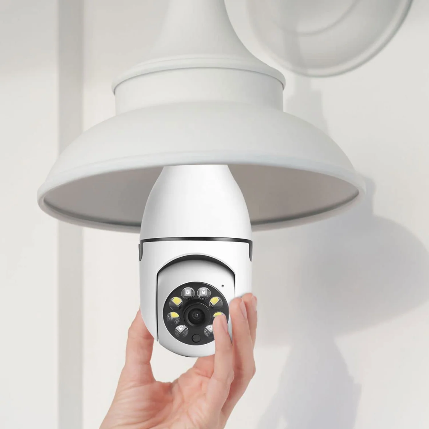 Smart Wifi Indoor / Outdoor Light Bulb Security Camera - Image 3