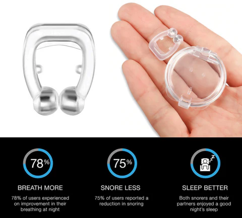 Snore Stopper Magnetic Nose Clips (2 Piece Set) - Image 2