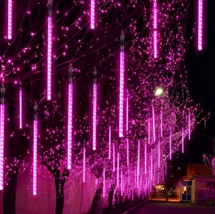 Snowfall Garland Lights (set of 8) - Image 5