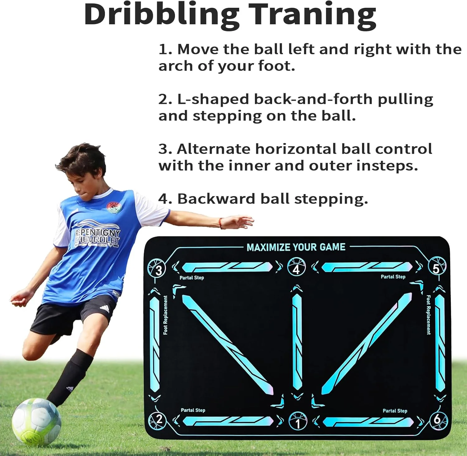 Soccer Training Mat for all skill levels - Image 6