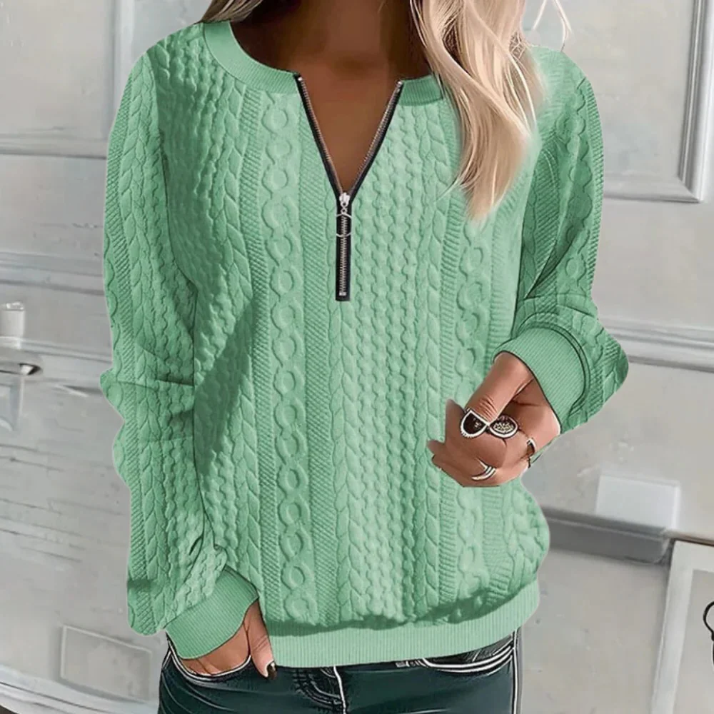 Soft and Casual Textured Sweater For Women - Image 2