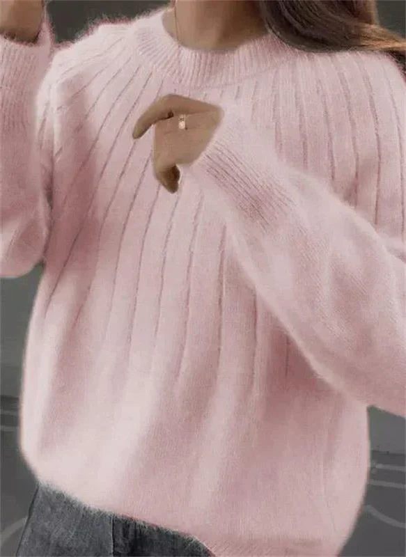 Soft Cashmere Knitted Sweater for Women - Warm and Luxury - Image 2