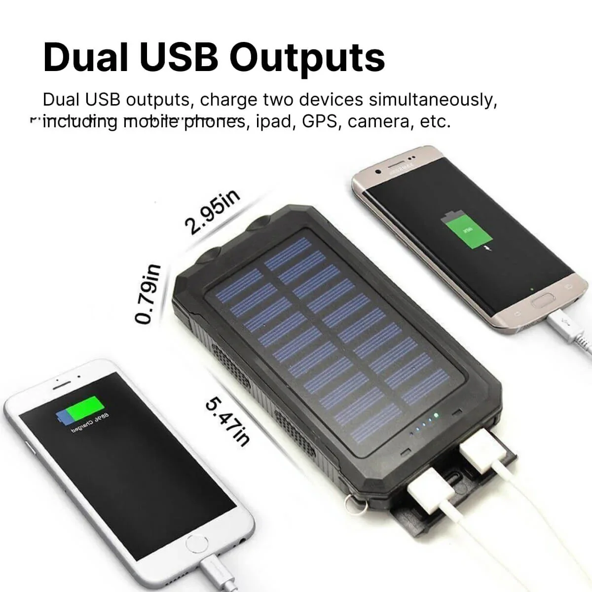 Solar Charger Waterproof Power Bank - Image 11