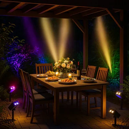 Solar LED Multi-Zoom Spot Light - Image 13