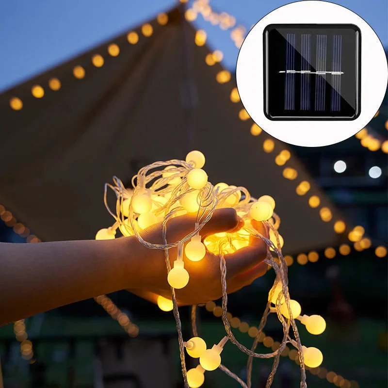 Solar-Powered Fairy Lights For Outdoor Use - Image 3