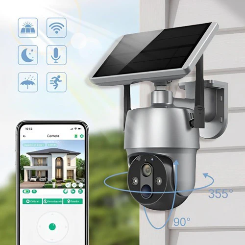 Solar-Powered Outdoor Surveillance Camera - Image 7