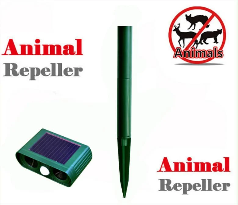 Solar-powered Ultrasonic Animal Repellent - Image 3