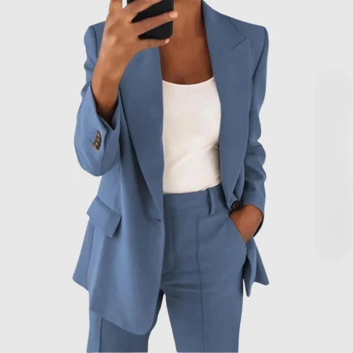 Sophisticated Style Chic Blazer Set - Image 5