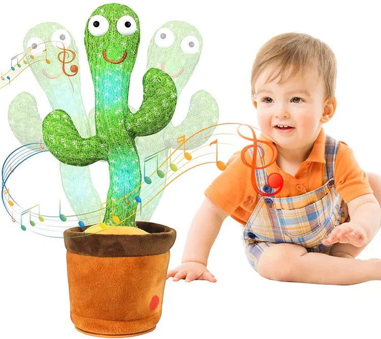 Sound-Reacting Dancing Cactus Toy - Image 2