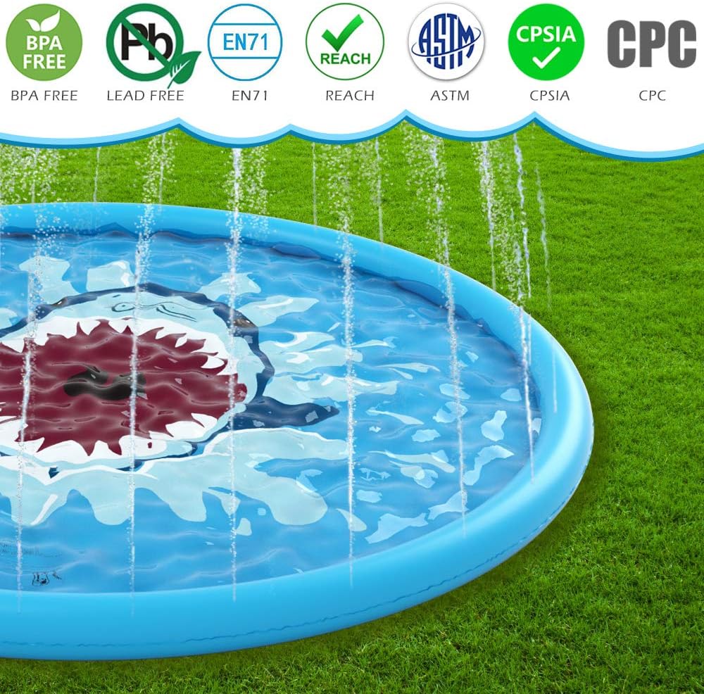 Splash Pad Sprinkler For Kids - Image 3