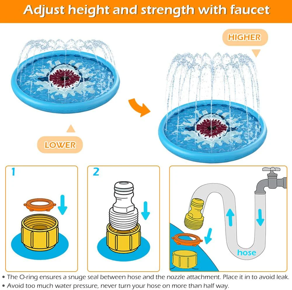 Splash Pad Sprinkler For Kids - Image 5