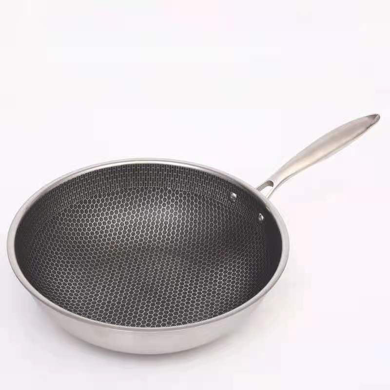 Stainless steel frying pan with non-stick coating for effortless cooking - Image 7