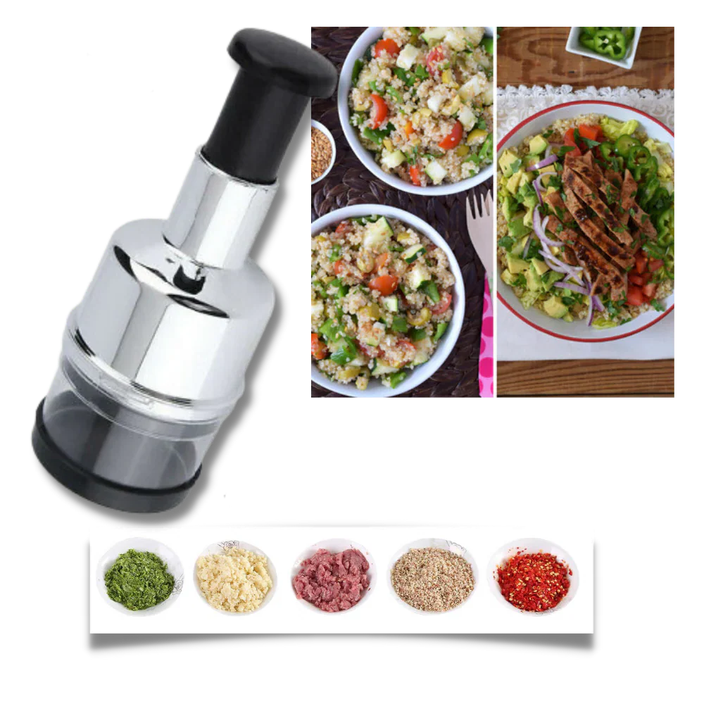 Stainless Steel Garlic Chopper - Image 3