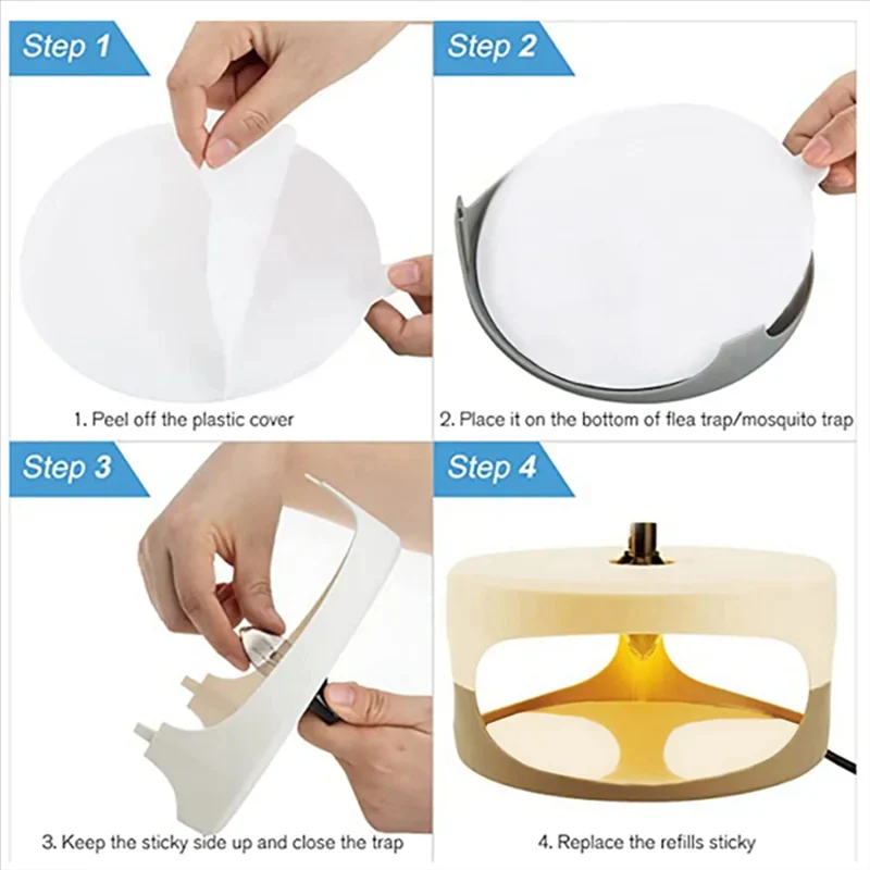 Sticky Bed Bug Trap Refill Glue Boards - Image 2