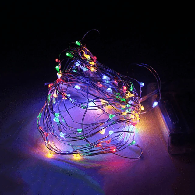 String Solar Lights Outdoor (Clear Cable) - Image 6