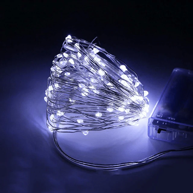 String Solar Lights Outdoor (Clear Cable) - Image 7