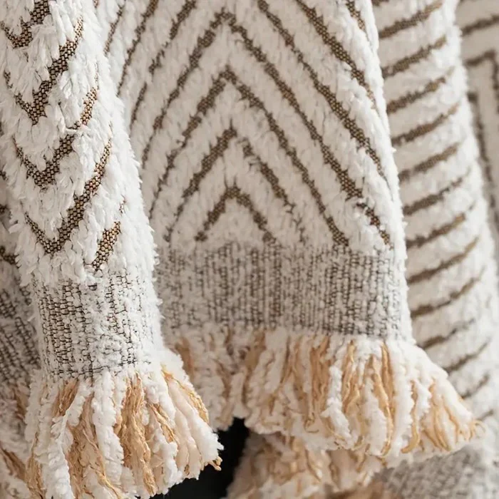 Stripe Herringbone Couch Cover - Image 6
