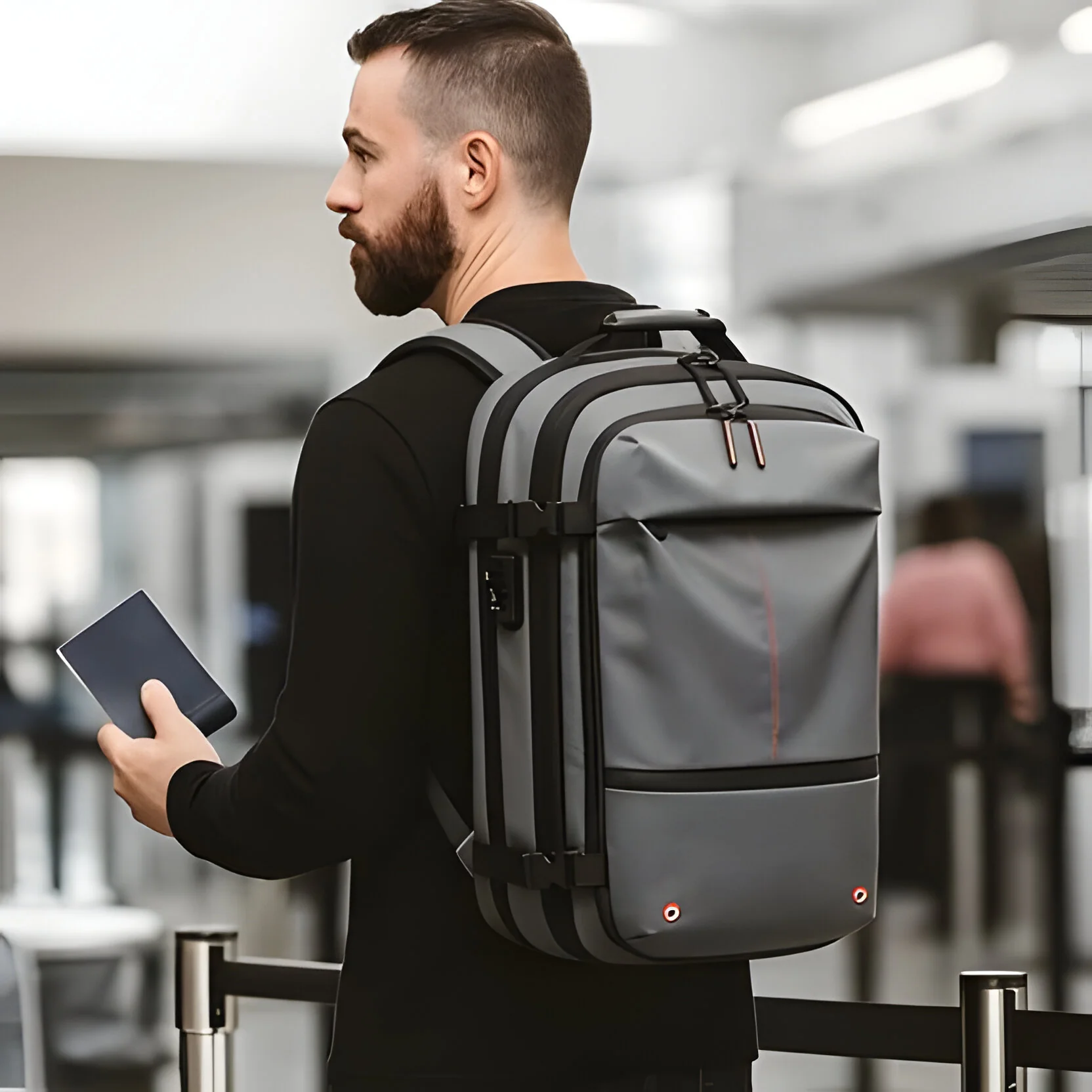 Structured Rucksack with Internal Compression System - Image 18