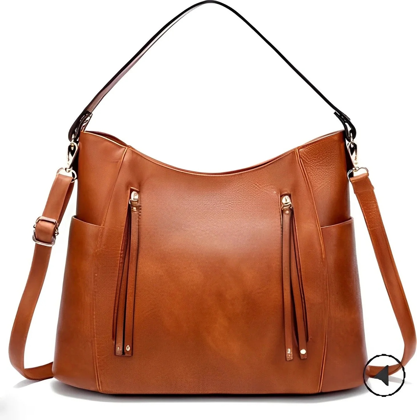 Stylish Ladies Vintage Leather Bag - Image 2