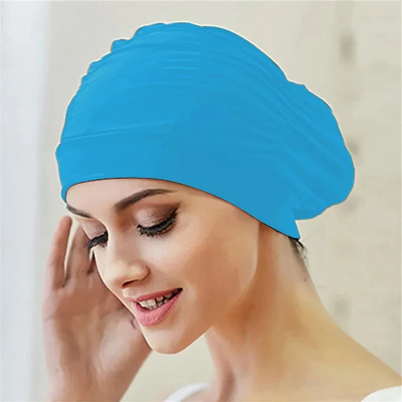 Stylish Stretch Swimming Cap - Image 18