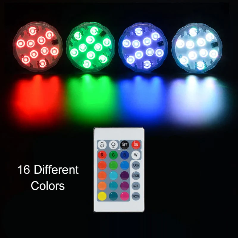 Submersible LED Pool Lights 10 Lamps - Image 4