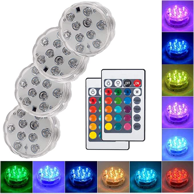 Submersible LED Pool Lights 10 Lamps - Image 8