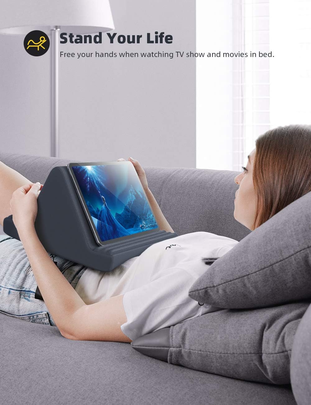 Tablet Pillow Stand Works With All Tablets - Image 2