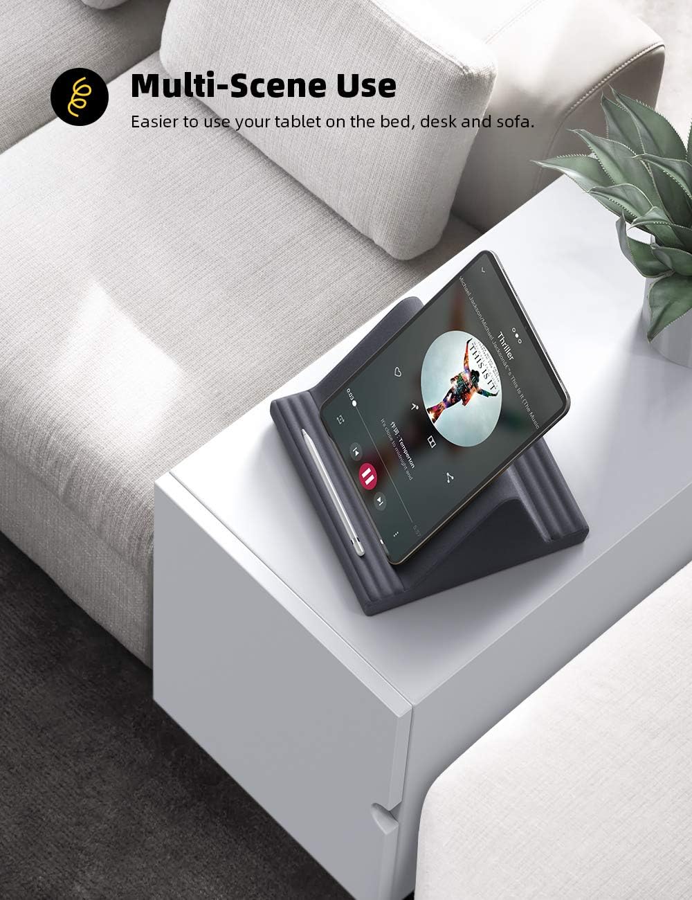 Tablet Pillow Stand Works With All Tablets - Image 4