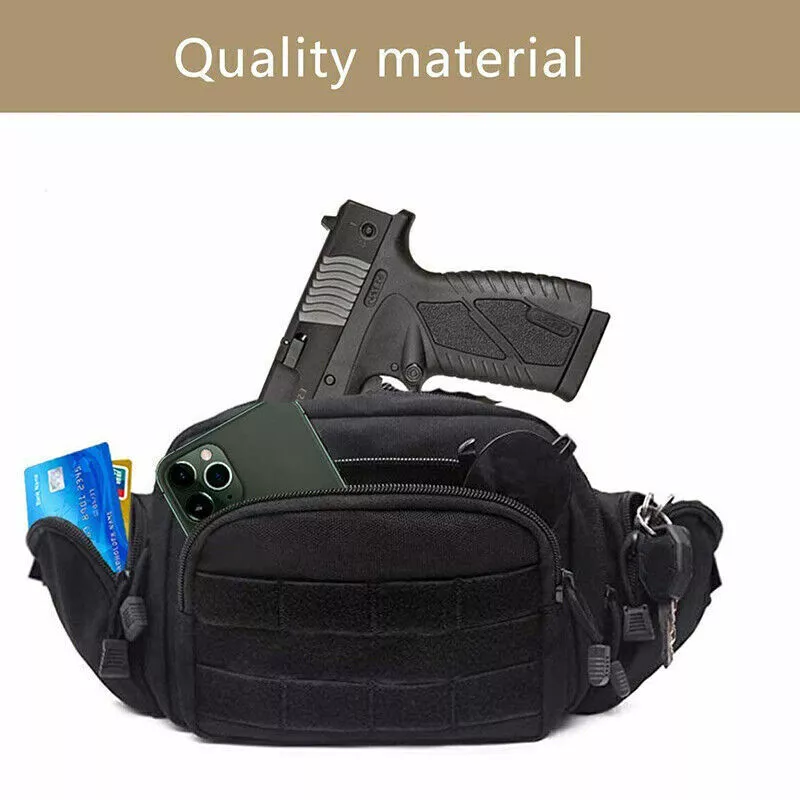 Tactical Waist Pack - Concealed Carry Fanny Pack Holster - Image 6