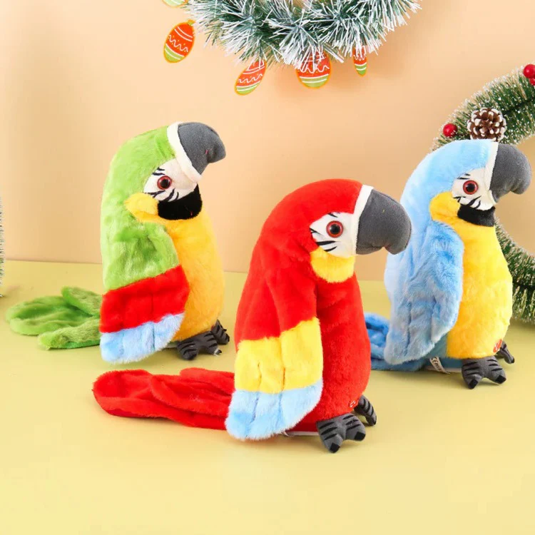 Talking & Music-Playing Parrot Plush Toy - Image 6