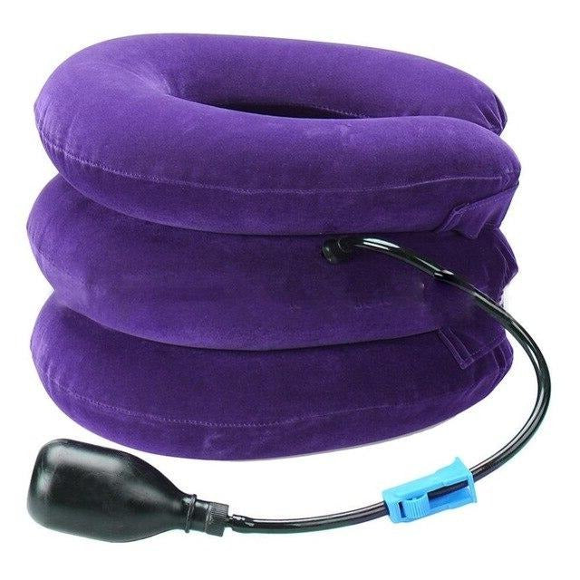 Three Layers Cervical Neck Traction Inflatable Pillow - Image 4