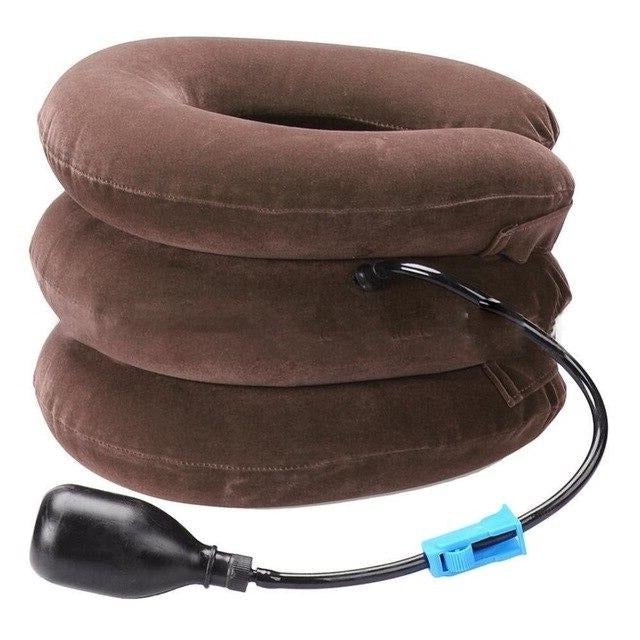 Three Layers Cervical Neck Traction Inflatable Pillow - Image 5