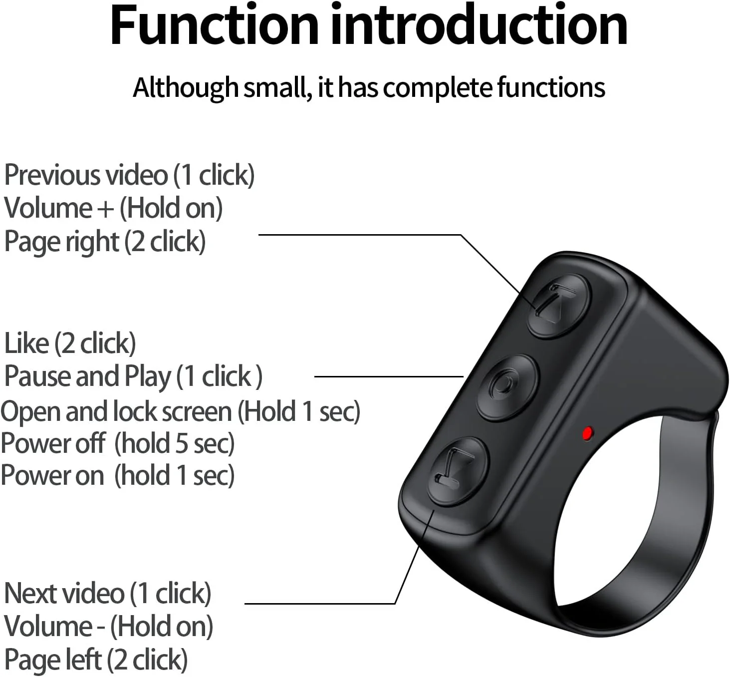 TikTok Scrolling Ring Remote Control - Image 3