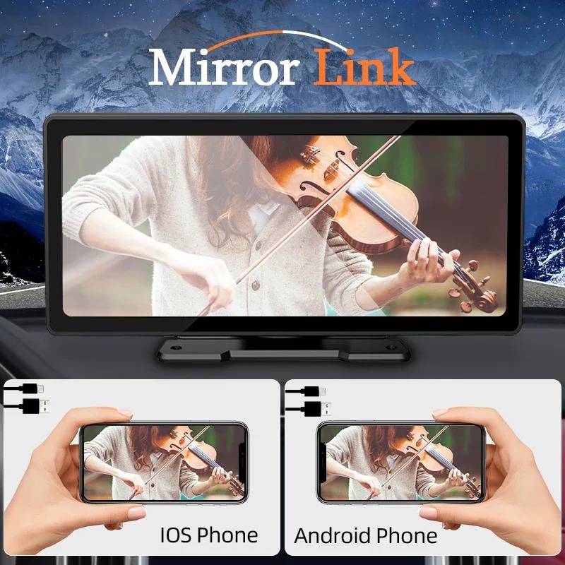 Touch Screen Car Stereo with Bluetooth and Backup Camera - Image 7