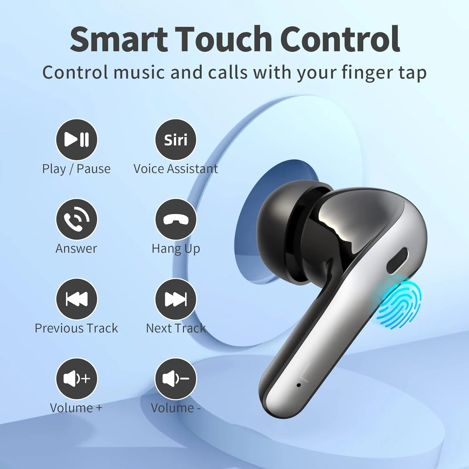 True Wireless Earbuds With Charging Case - Image 3