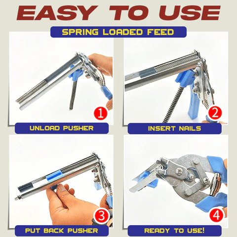 Type M Plier Wire Cage Clamp Pliers Tool Set - Image 7