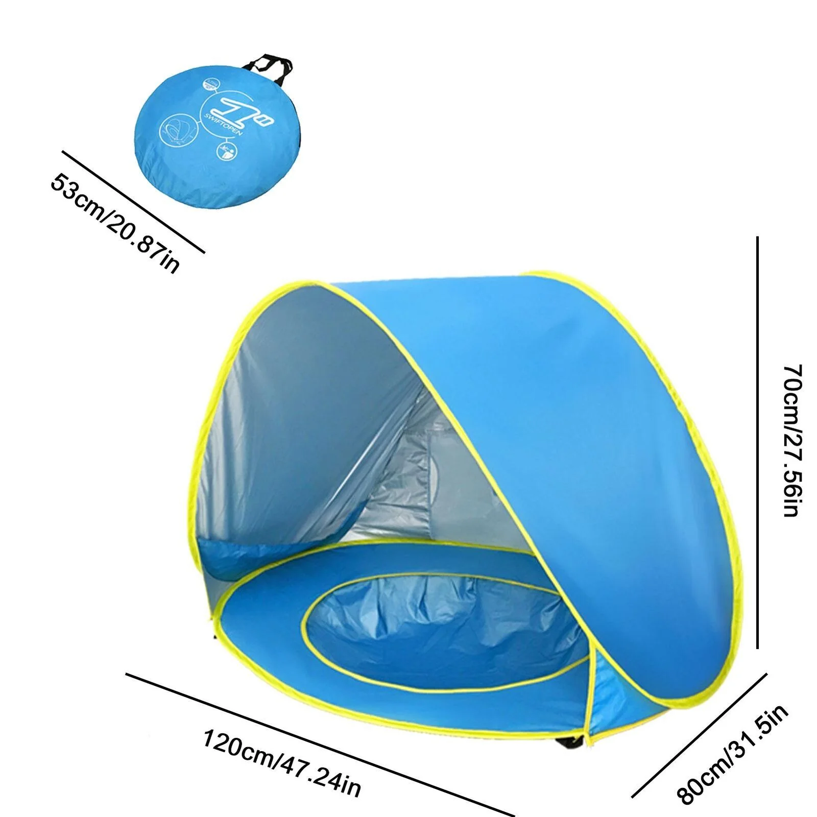 Ultra Resistant & Waterproof UV Tent - Image 7