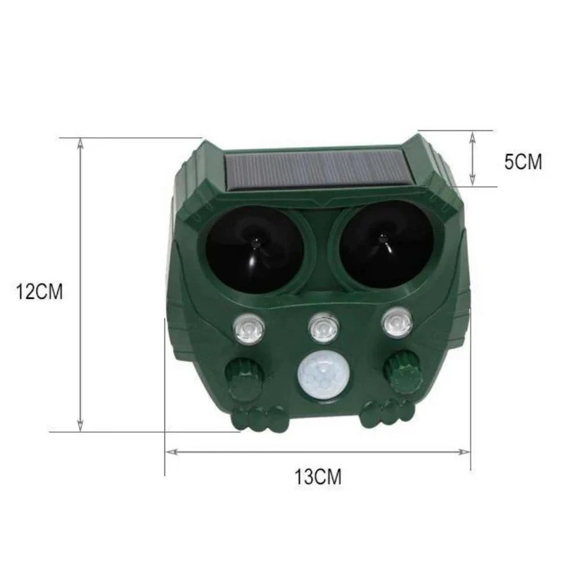 Ultrasonic Cat Repellent Ultrasound and Noise Sonar Repellent Deterrent for Cat, Fox, Rat, Squirrel and Dog - Image 15