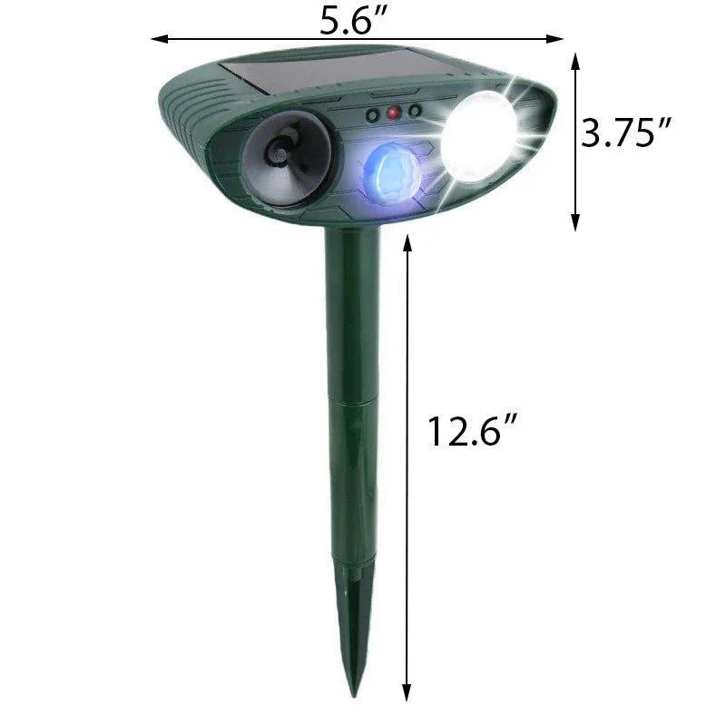 Ultrasonic Deer Repeller - Pack Of 4 Solar Powered - Get Rid of Deer in 48 Hours - Image 10