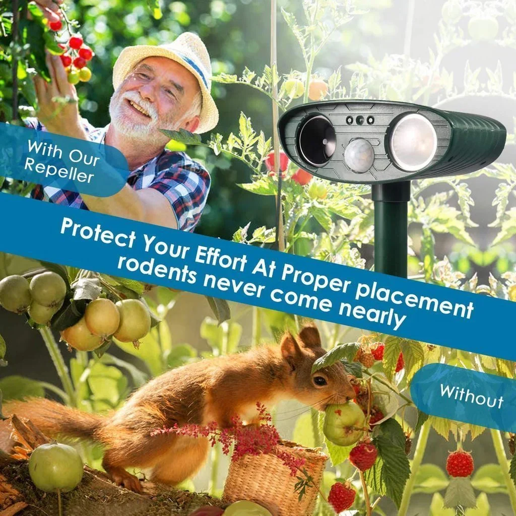 Ultrasonic Deer Repeller - Pack Of 4 Solar Powered - Get Rid of Deer in 48 Hours - Image 6