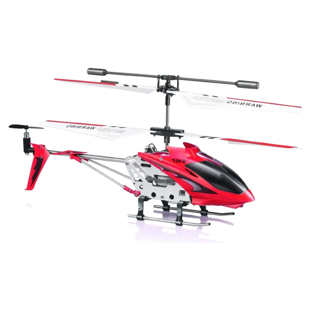 Unbreakable 3.5CH RC Helicopter Mini RC Helicopter with Gyro Crimson - Image 3