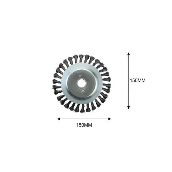 Unbreakable Wired Trimmer Blade - Round Edge Grass Trimmer with Blades for Weed Removal, Gifts for Gardeners - Image 5