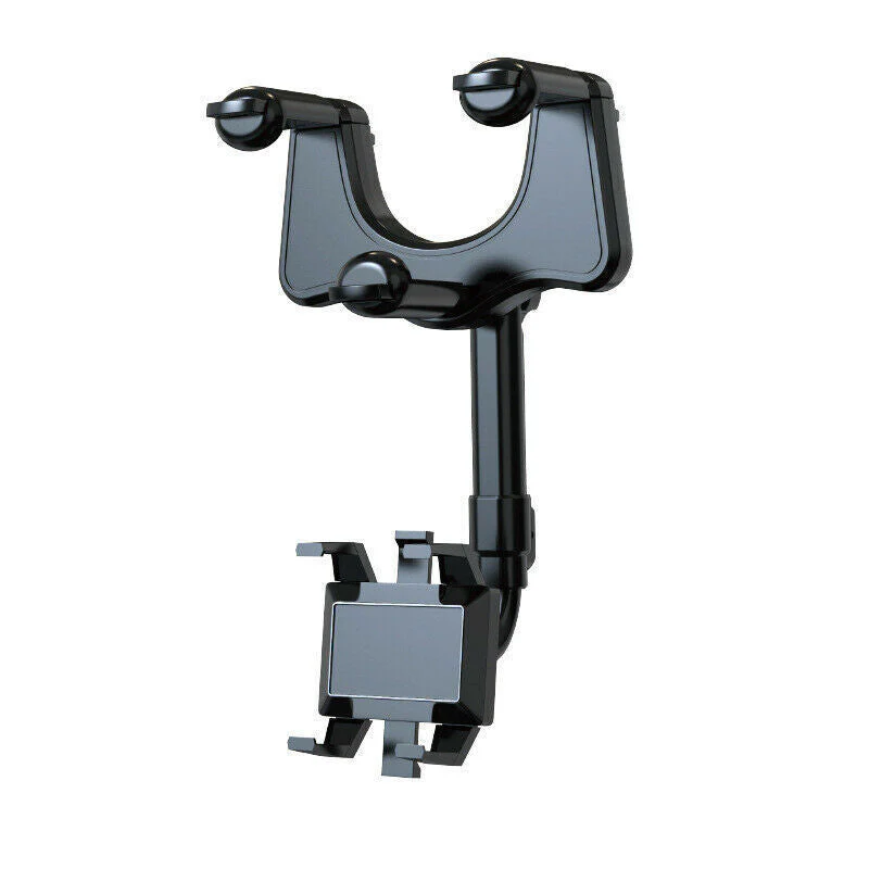 Universal Car Rearview Mirror Hands Free Phone Holder - Image 7
