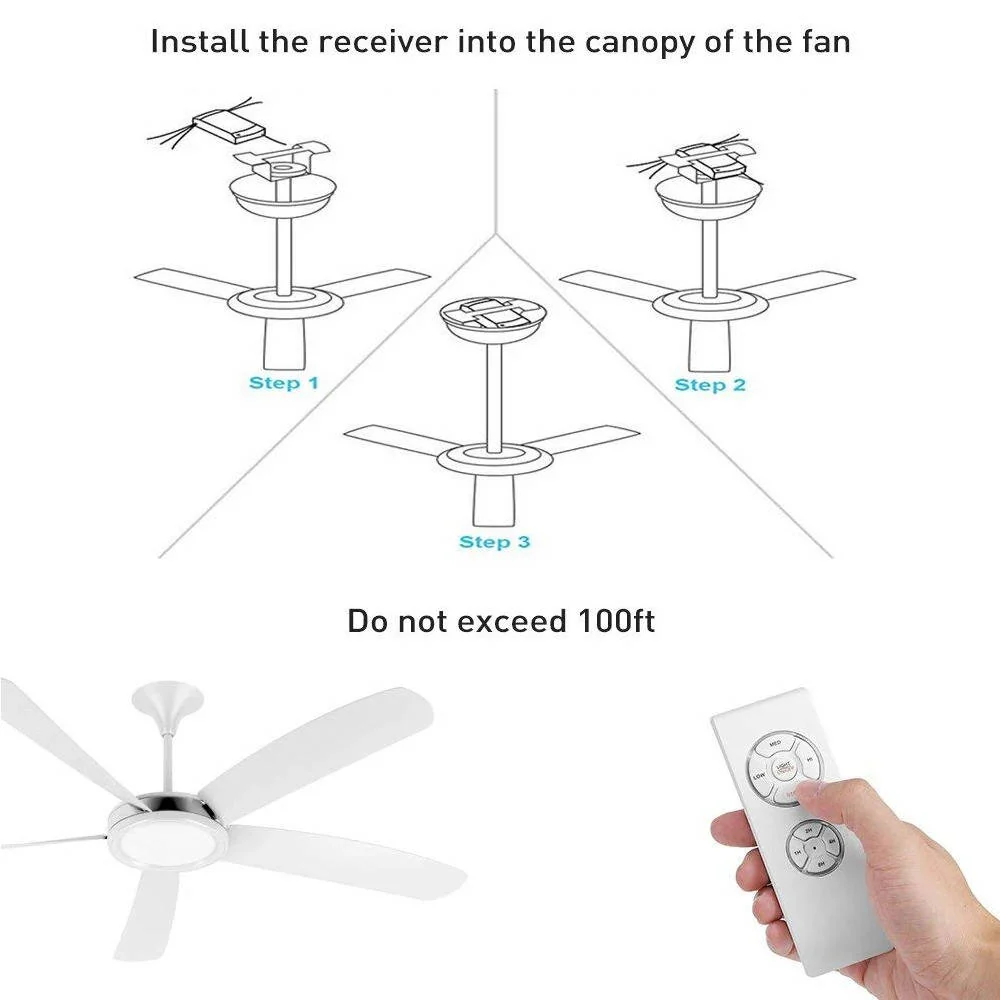 Universal Ceiling Fan Remote - Image 5