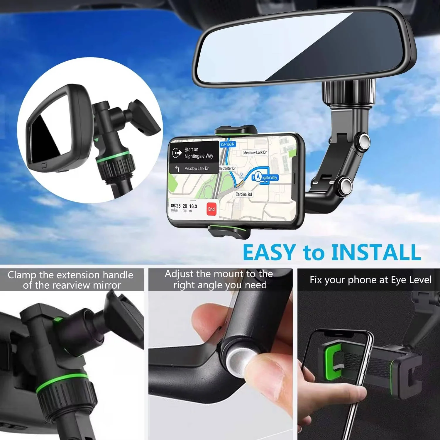 Universal Cell Phone Holder Mount for Car - Image 6