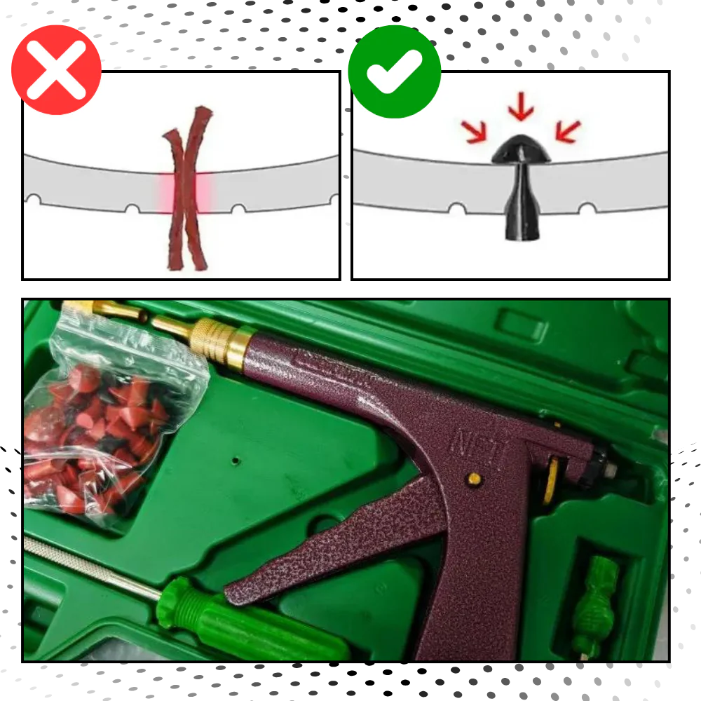 Universal Tire Puncture Repair Kit - Image 4