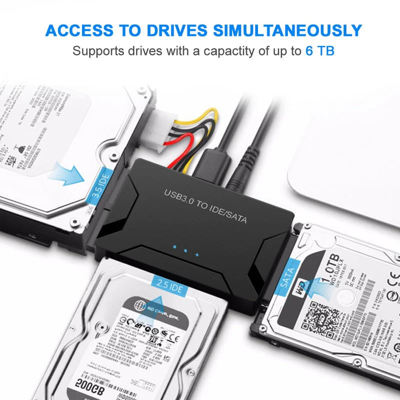 USB 3.0 to IDE/SATA Hard Drive Adapter - Image 6